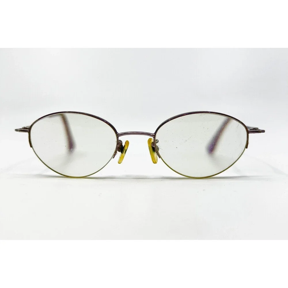 Nine West Eyeglasses Womens Purple Oval NW 21 1WZ 48-19-135
